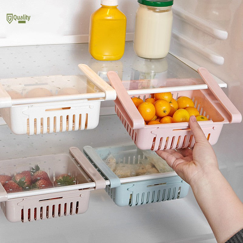 Fridge Organizer Box | Stackable Refrigerator Storage Container